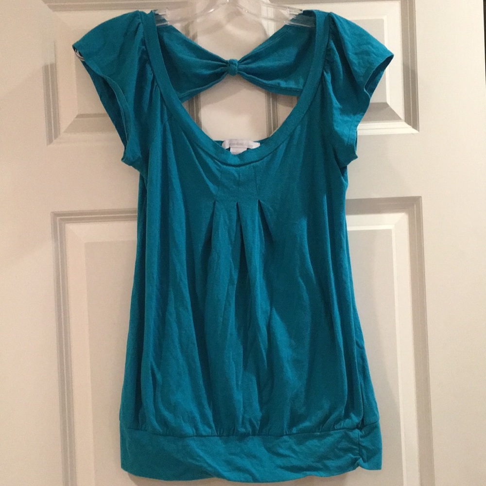 Teal Charlotte Russe Summer Top - M